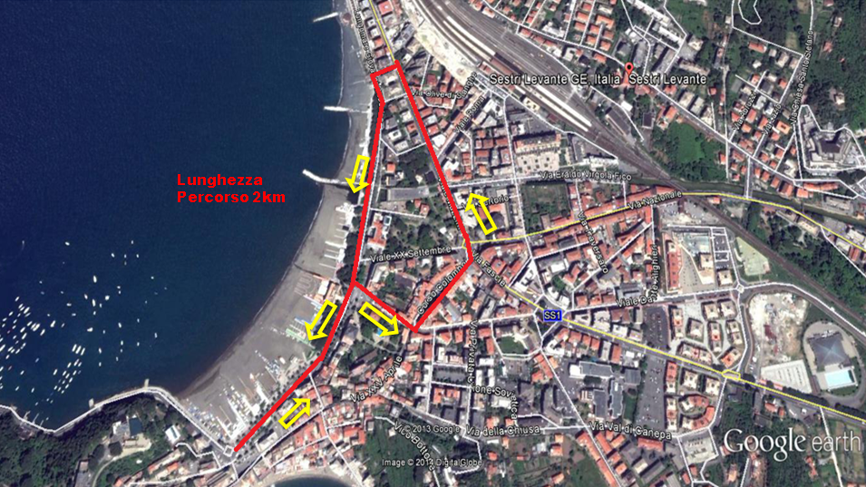 Percorso Processione